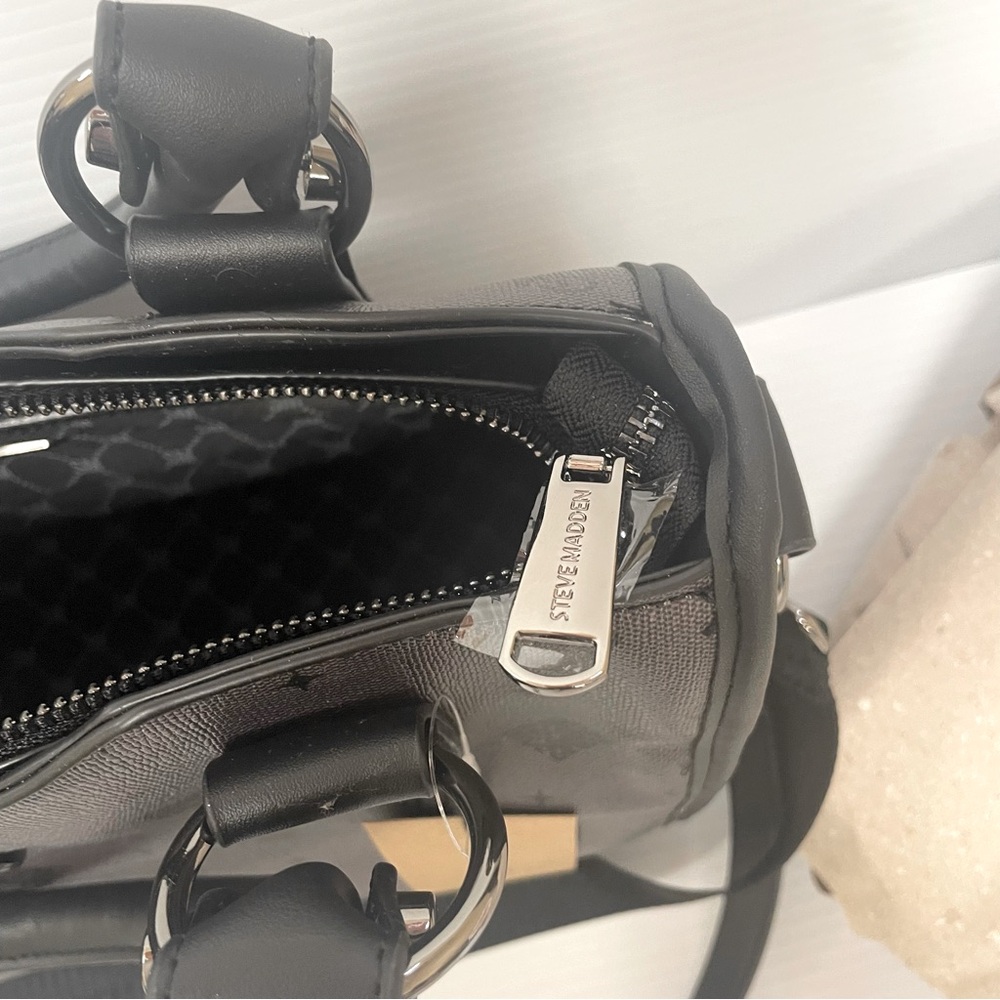 Steve Madden BGilda 2 Satchel in Black - Picture 6 of 10